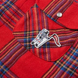 Billionaire Boys Club Button Down Check Overshirt