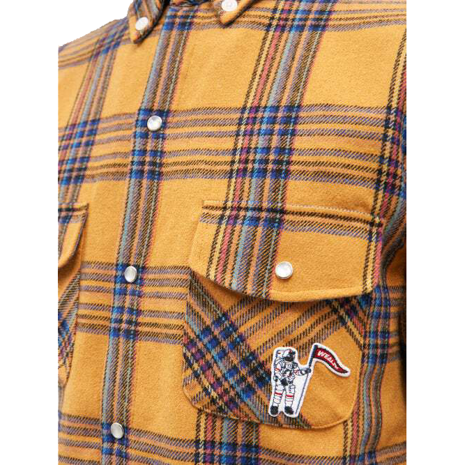 Billionaire Boys Club Checked Brushed-Flannel Shirt