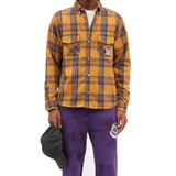 Billionaire Boys Club Checked Brushed-Flannel Shirt