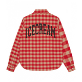 Billionaire Boys Club Check Flannel Shirt Red