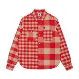 Billionaire Boys Club Check Flannel Shirt Red