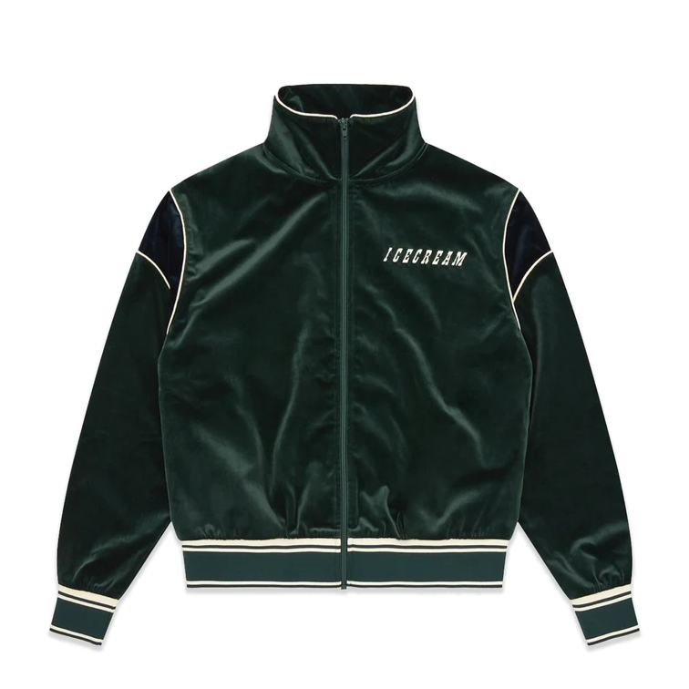 Billionaire Boys Club Velour Track Top - GREEN