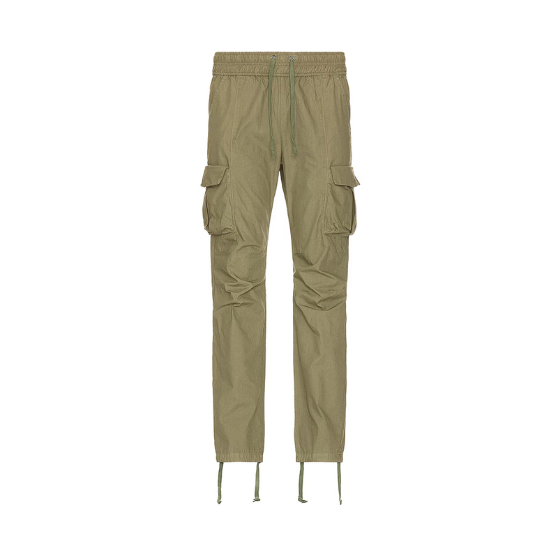 JOHN ELLIOTT BACK SATEEN CARGO PANTS OLIVE