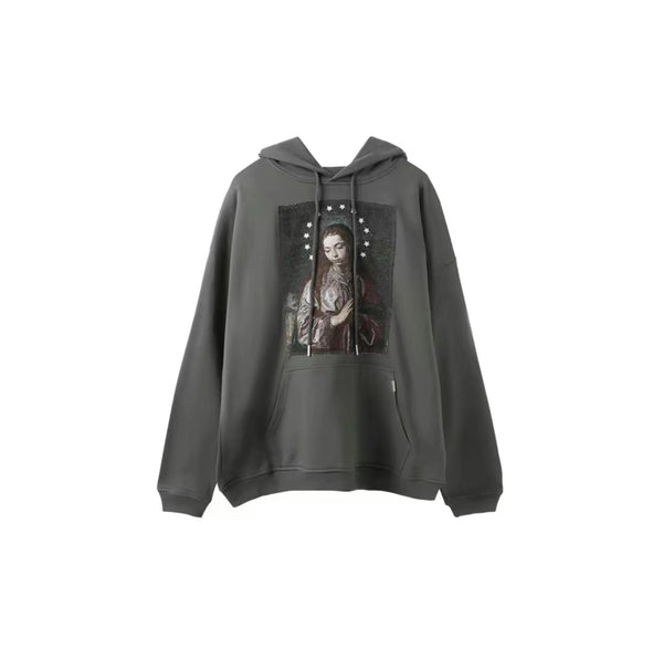 1/4MADE The Madonna Printed Hoodie