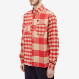 Billionaire Boys Club Check Flannel Shirt Red