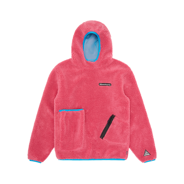 Billionaire Boys Club Hooded Fleece Popover Pink