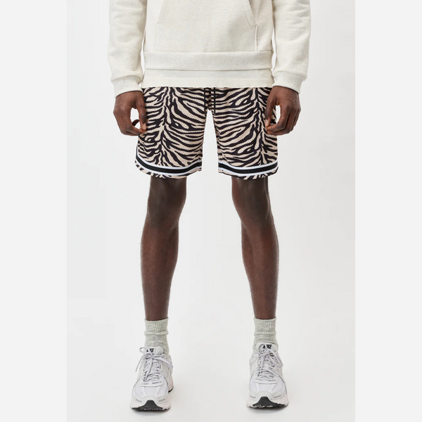 John Elliott Game Shorts Zebra