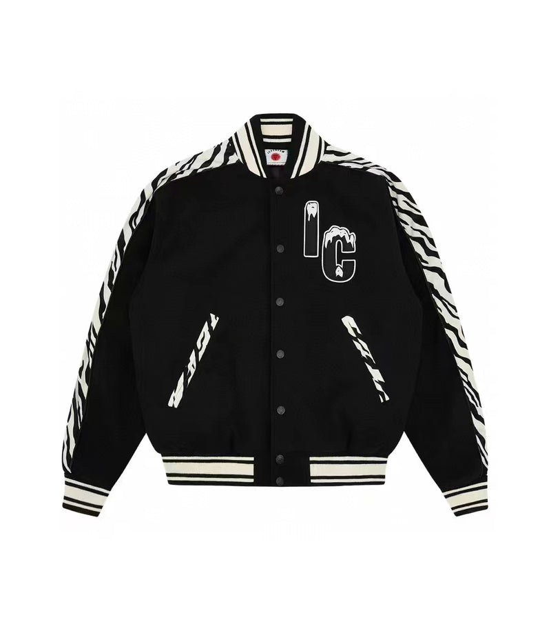 Billionaire Boys Club Zebra Varsity Jacket