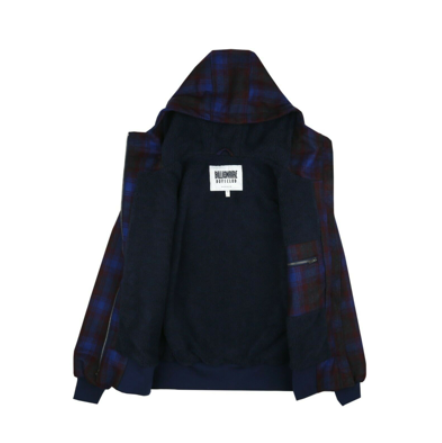 Billionaire Boys Club Heavy Wool Zip Through Hood