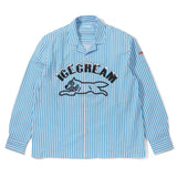 Billionaire Boys Club Icecream Stripe Shirt JP Exclusive Blue