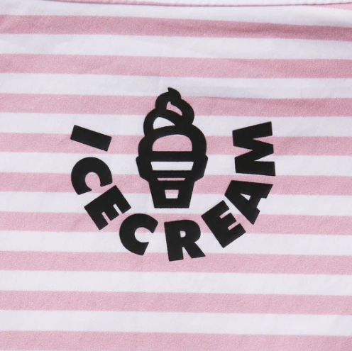 Billionaire Boys Club Icecream Stripe Shirt JP Exclusive Pink