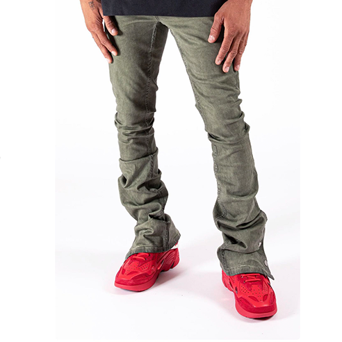 Serenede “Sage” Stacked Jeans