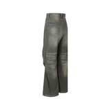 WHISTLEHUNTER Triple Washed Drape Jeans Grey