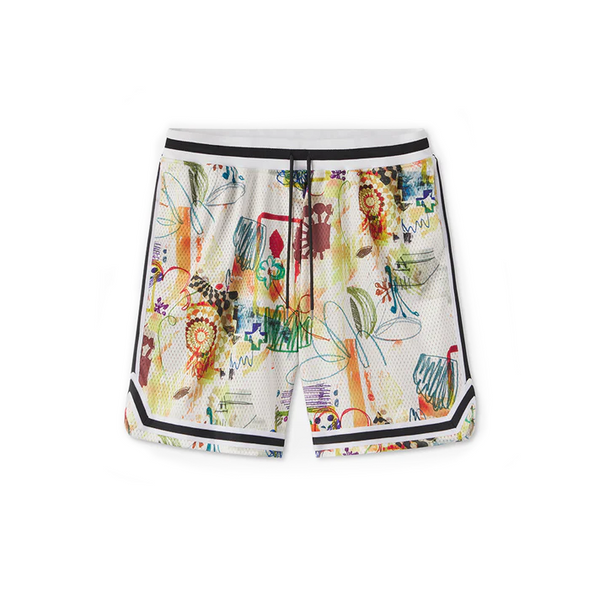 John Elliott Game Shorts Graffiti