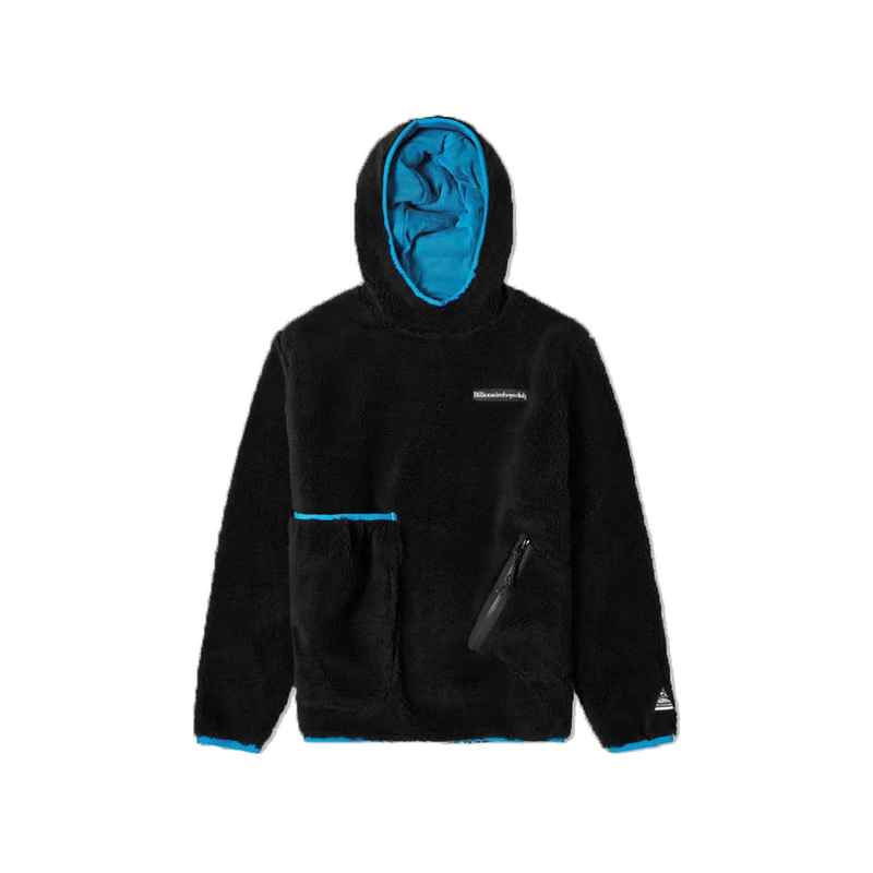 Billionaire Boys Club Hooded Fleece Popover Black