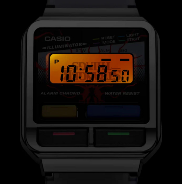 CASIO A120WEST-1A STRANGER THINGS WATCH