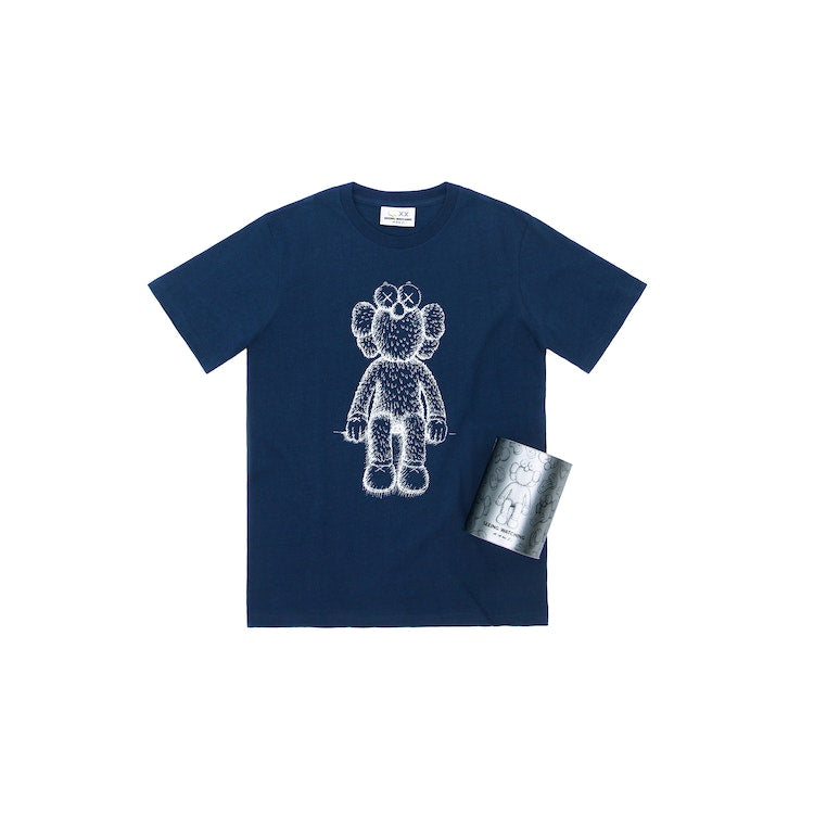 KAWS Seeing/Watching BFF Canned Tee Black